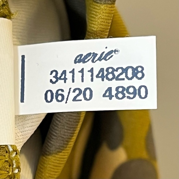 AERIE Offline Goals 7/8 Legging Hi Rise Animal Leopard Print Athleisure Yoga - Picture 8 of 9